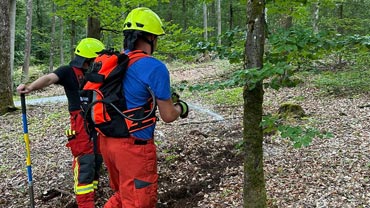 Übung Vegetationsbrand