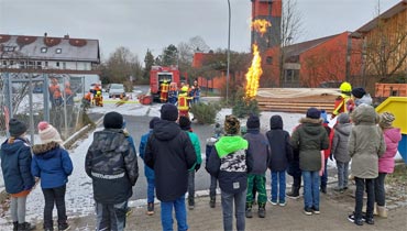 Kinderfeuerwehr im Januar