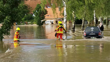 Katastrophenfall Hochwasser im Juli 2021